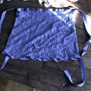 Pretty Lace wrap skirt